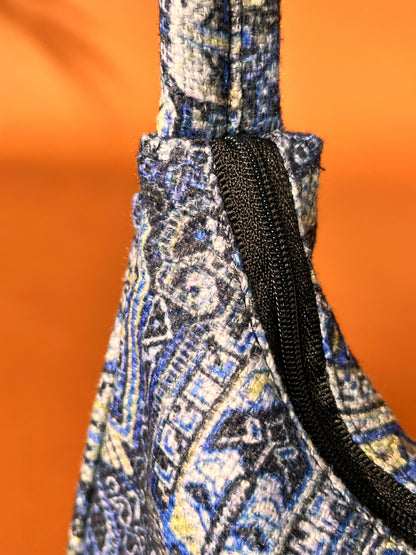 Dofre Elle Shoulder Bag - Blue pattern